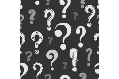 Question marks pattern