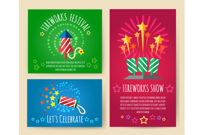 Pyrotechnics show posters