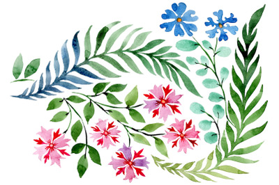 Flower drawing watercolor png