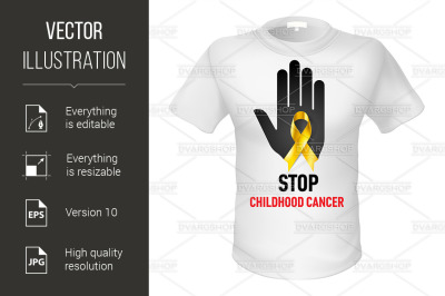 T- shirts childhood cancer