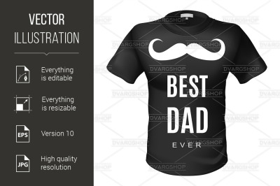 T- shirt best dad