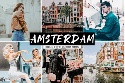 Amsterdam Mobile &amp; Desktop Lightroom Presets