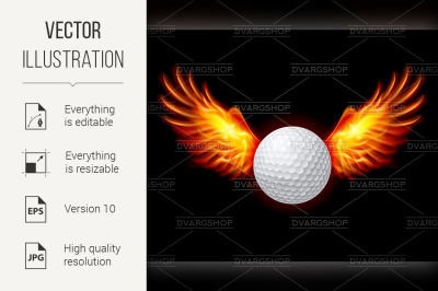 Golf-Fiery wings