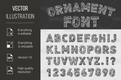 Hand Drawn Font