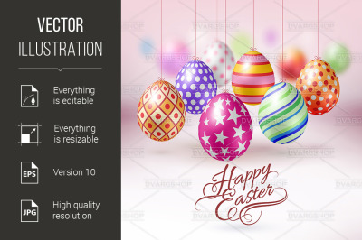 Happy Easter Greeting Card