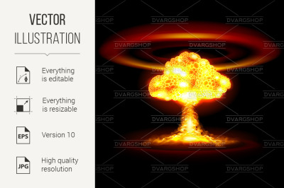 Nuclear explosion