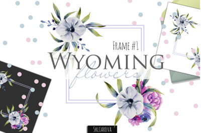 Wyoming flowers. Frame &23;1