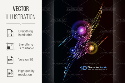 Vector abstract design