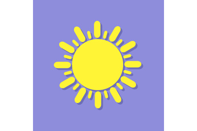 Sun icon