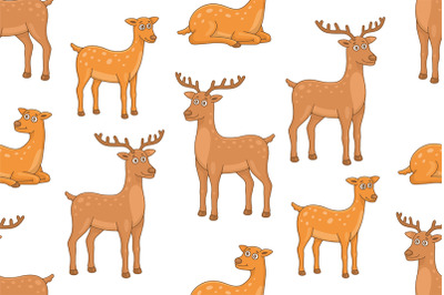 Set of Deers and Pattern