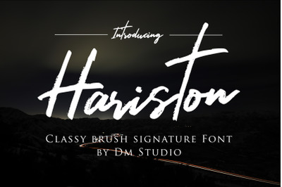 Hariston - Classy Signature Brush