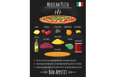 Pizza mexican recipe