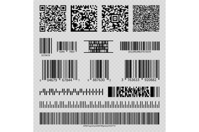Business barcodes and QR codes