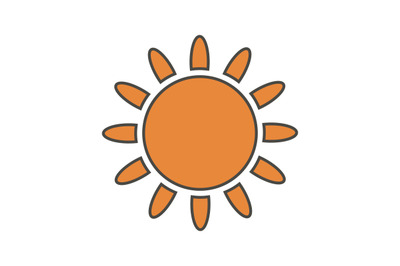 Sun icon