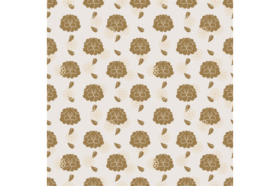 Traditional asian floral pattern - chinese korean japanese seamless pa