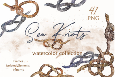 Sea Knots Watercolor png