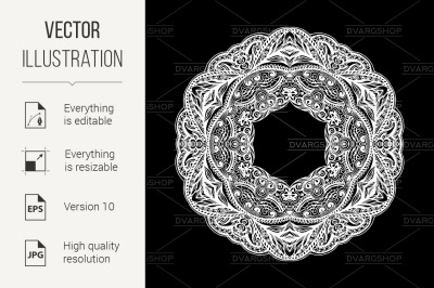 Patterned decorative element