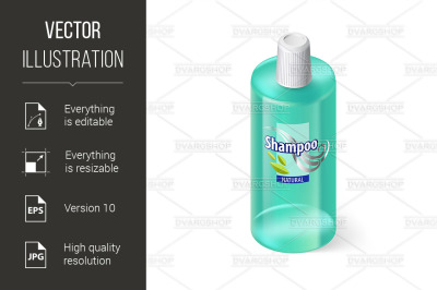 Shampoo Bottle Mockup Psd Free