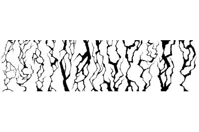 Wall cracks. Clefts crack, cracked damaged surface and fracture craque