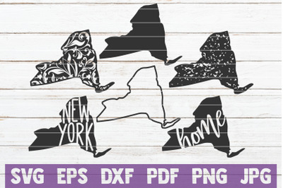 New York State SVG Cut Files