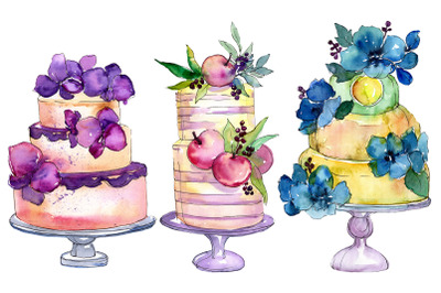 Dessert &quot;Mother&#039;s love&quot; watercolor png