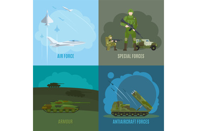 Military and army illustration