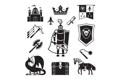 Knighthood in Middle Ages Icons