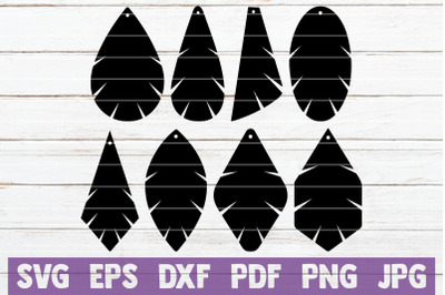 Fringe Earring SVG Cut File Templates