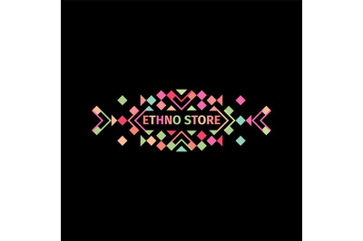Tribal colorful logo