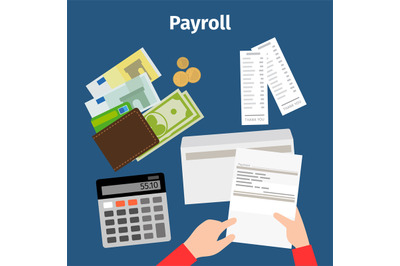 Invoice sheet or payroll icon