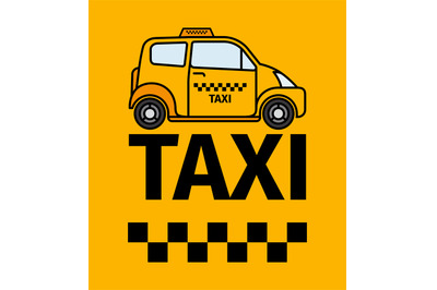 London cab taxi transport poster