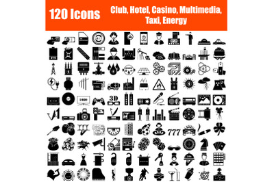 Set of 120 Icons