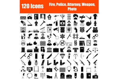 Set of 120 Icons