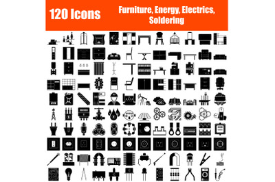 Set of 120 Icons