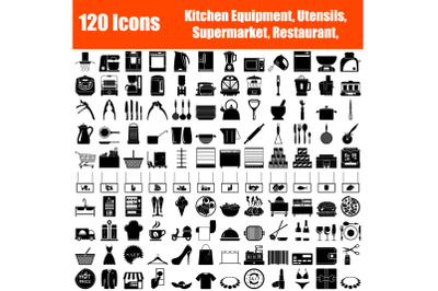 Set of 120 Icons