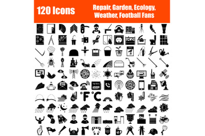 Set of 120 Icons