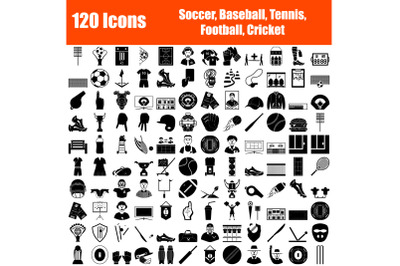 Set of 120 Icons