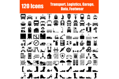 Set of 120 Icons