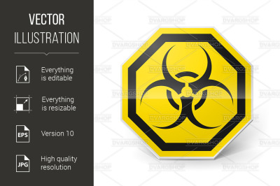 Biohazard sign