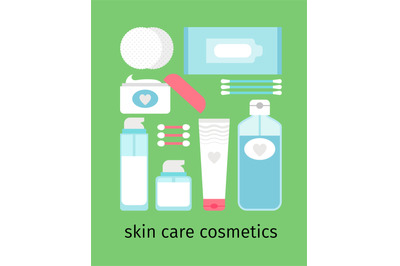 Skin cosmetics set