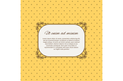 Latin inscription romantic card design