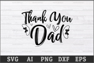Thank You Dad Svg File,Best Dad SVG Cutting Files,Best Dad,Best Dad