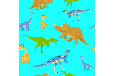 Dinosaur seamless pattern