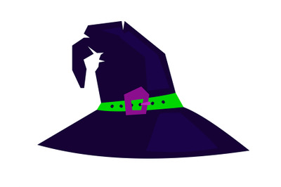 Witch hat vector