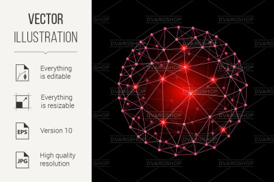 Sphere connected