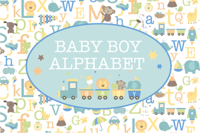 Baby Boy Alphabet