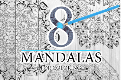 Mandalas for coloring 12