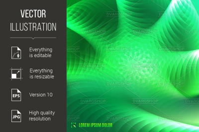 abstract green fractal background