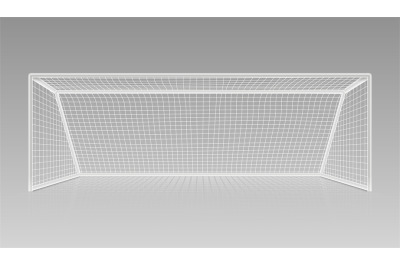 Football soccer goal realistic sports equipment