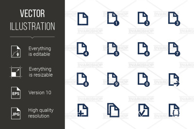 Document icons